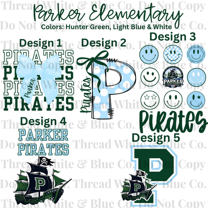 Parker Elementary School Tees