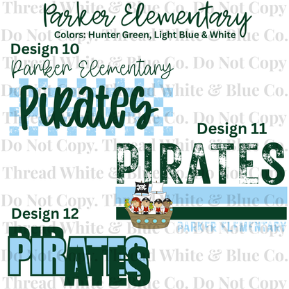 Parker Elementary Dri-Fit Tees