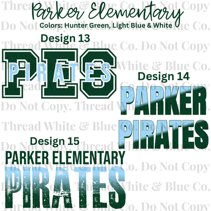 Parker Elementary School Tees