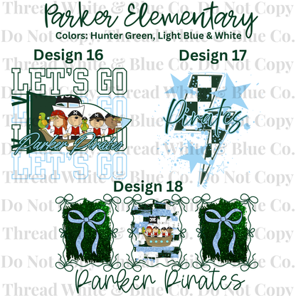 Parker Elementary Dri-Fit Tees