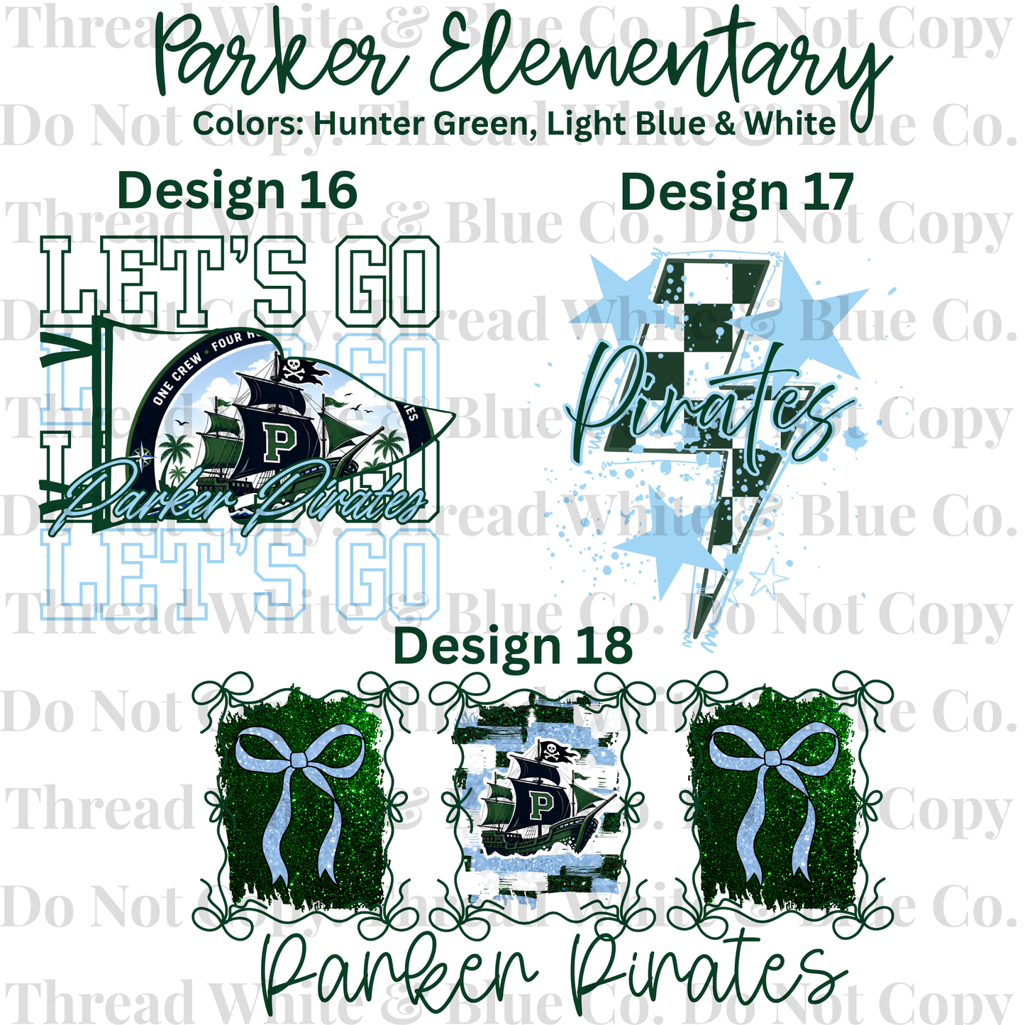 Parker Elementary School Tees