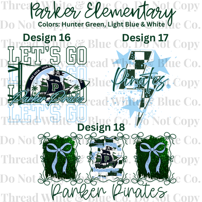 Parker Elementary School Tees