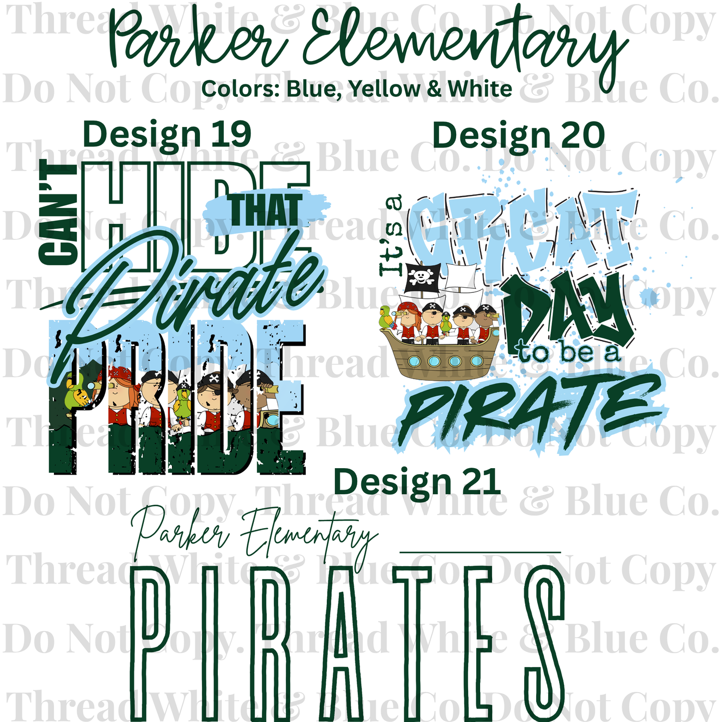 Parker Elementary Dri-Fit Tees