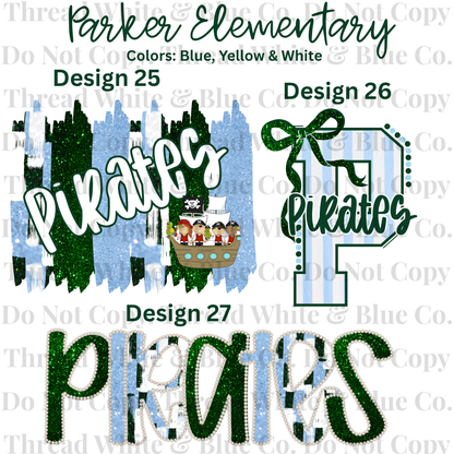Parker Elementary Dri-Fit Tees