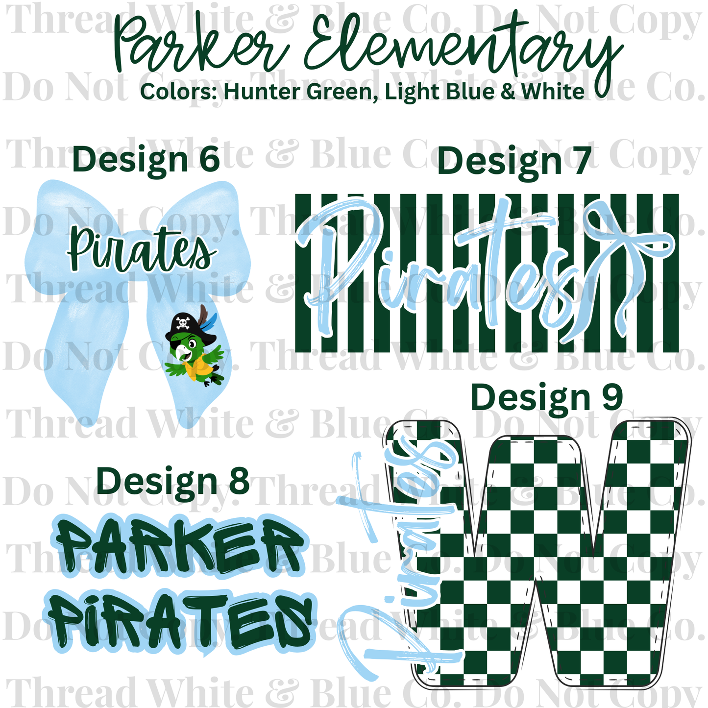 Parker Elementary Dri-Fit Tees