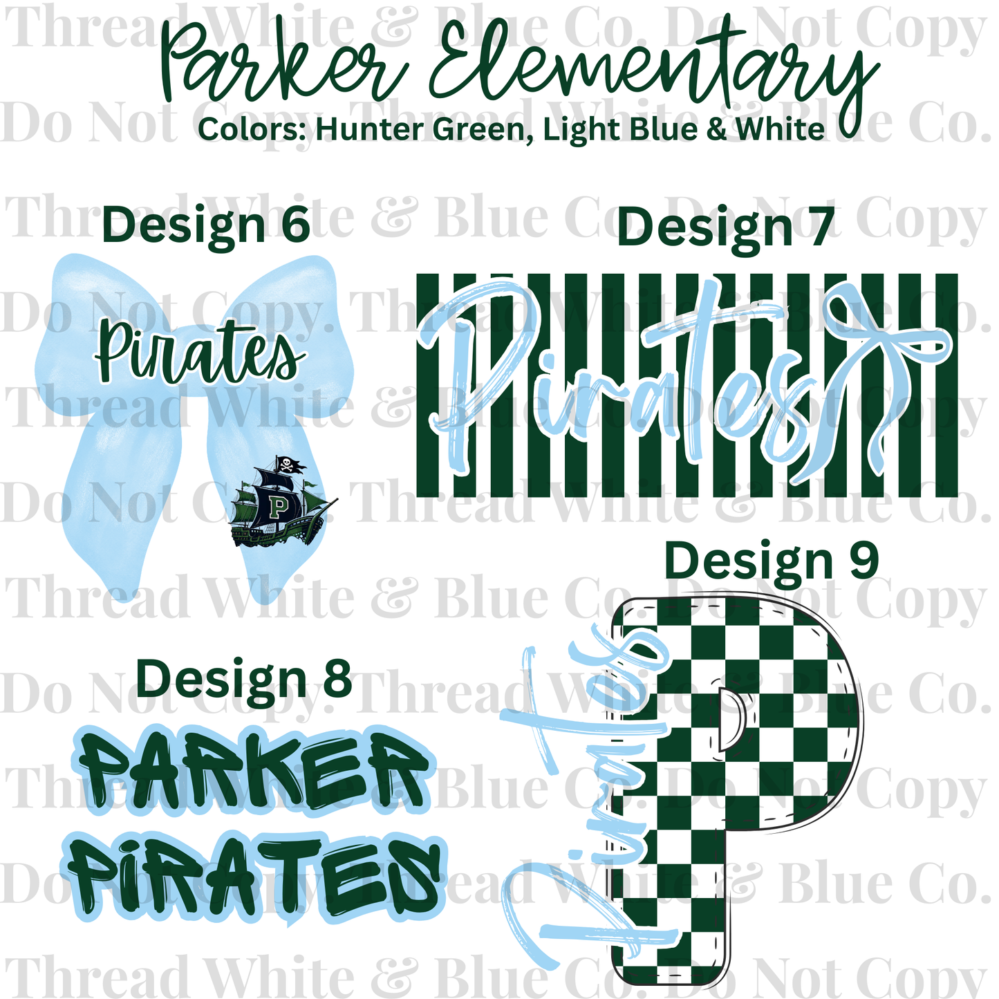Parker Elementary School Tees