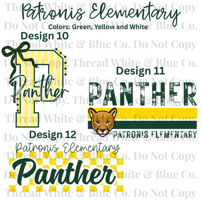 Patronis Elementary School Dri-Fit Tees
