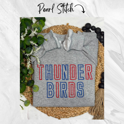 Mascot/School Embroidered Sweatshirts