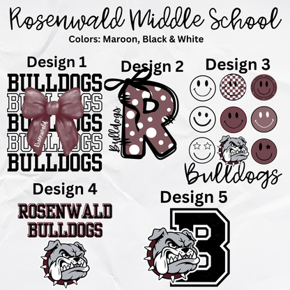 Rosenwald Middle School Dri-Fit Tees