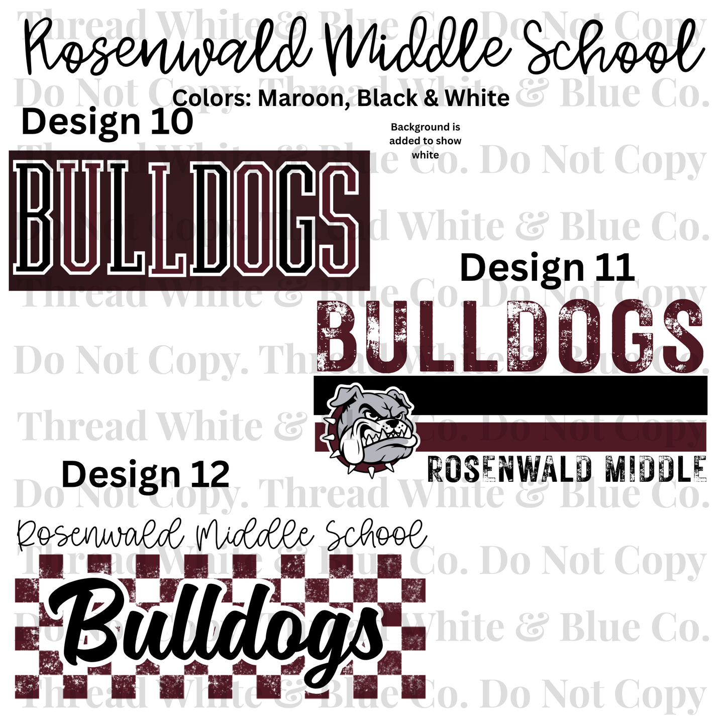 Rosenwald Middle School Sweatshirt & Hoodies