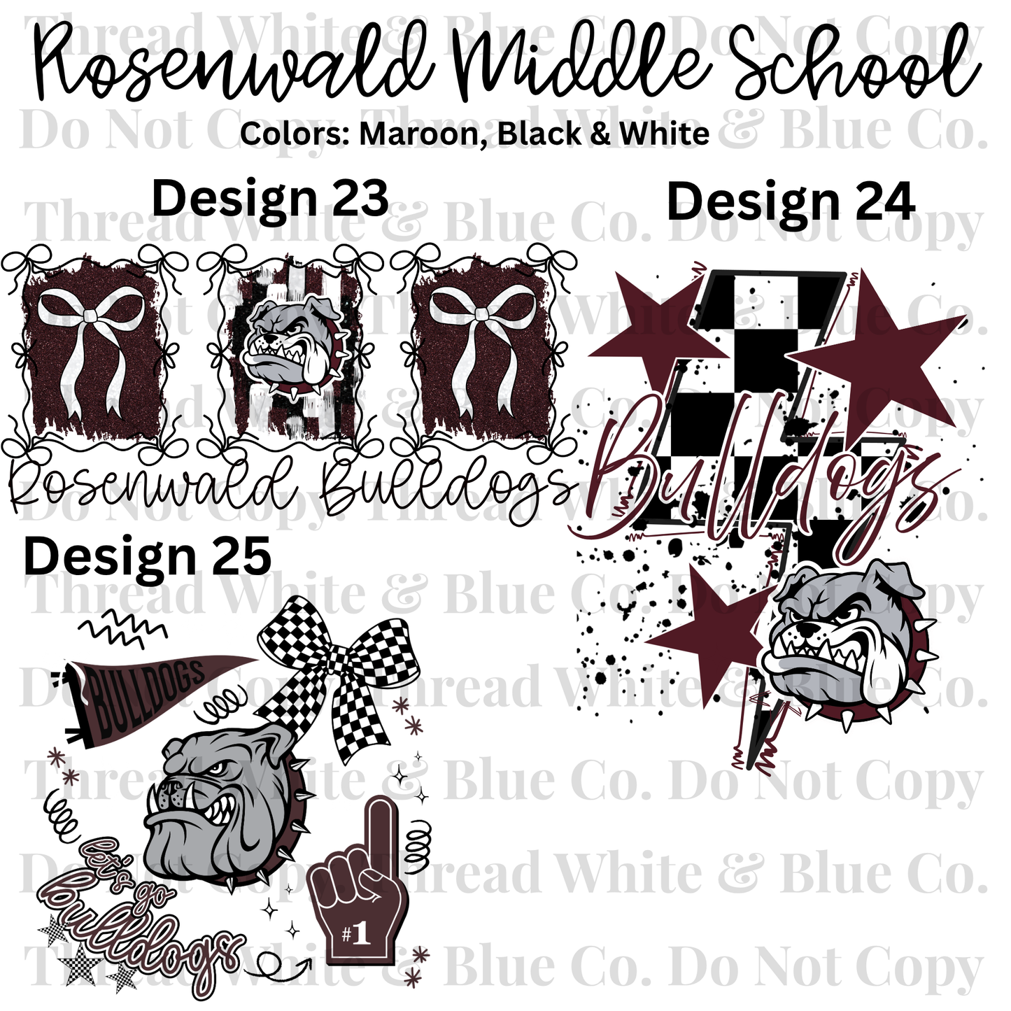Rosenwald Middle School Sweatshirt & Hoodies
