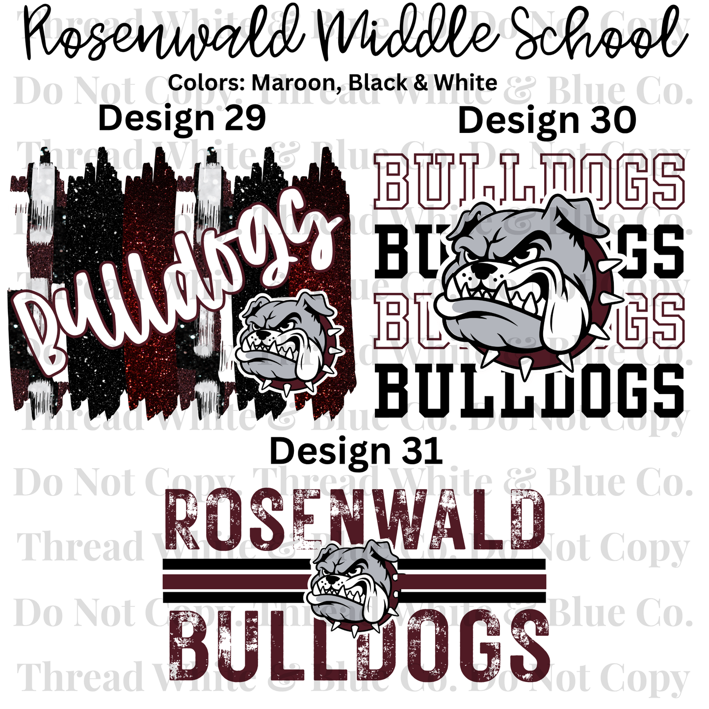 Rosenwald Middle School Sweatshirt & Hoodies
