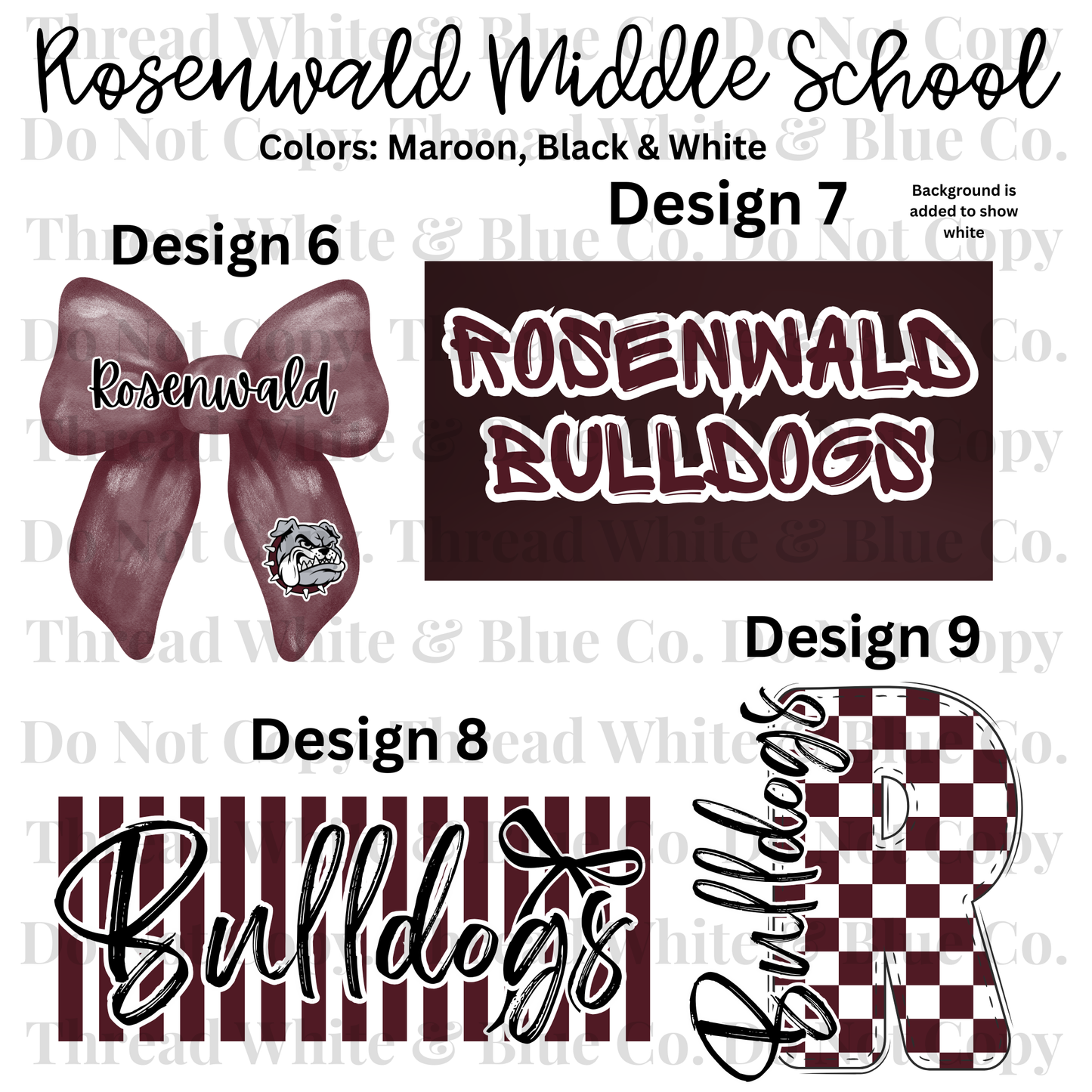 Rosenwald Middle School Sweatshirt & Hoodies