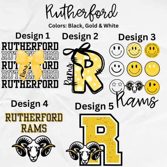 Rutherford High School Dri-Fit Tees