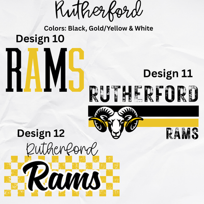 Rutherford High School Tees
