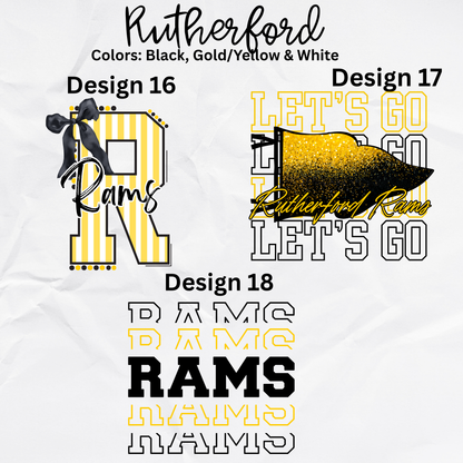 Rutherford High School Tees