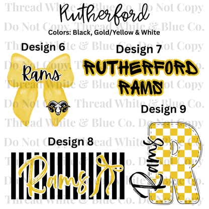 Rutherford High School Tees