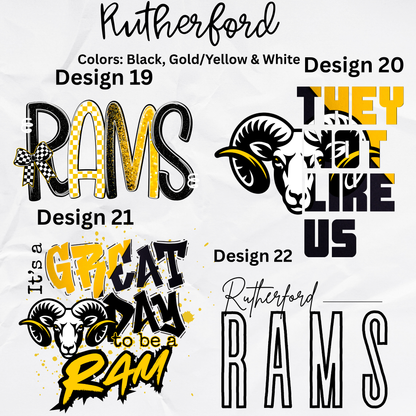 Rutherford High School Tees