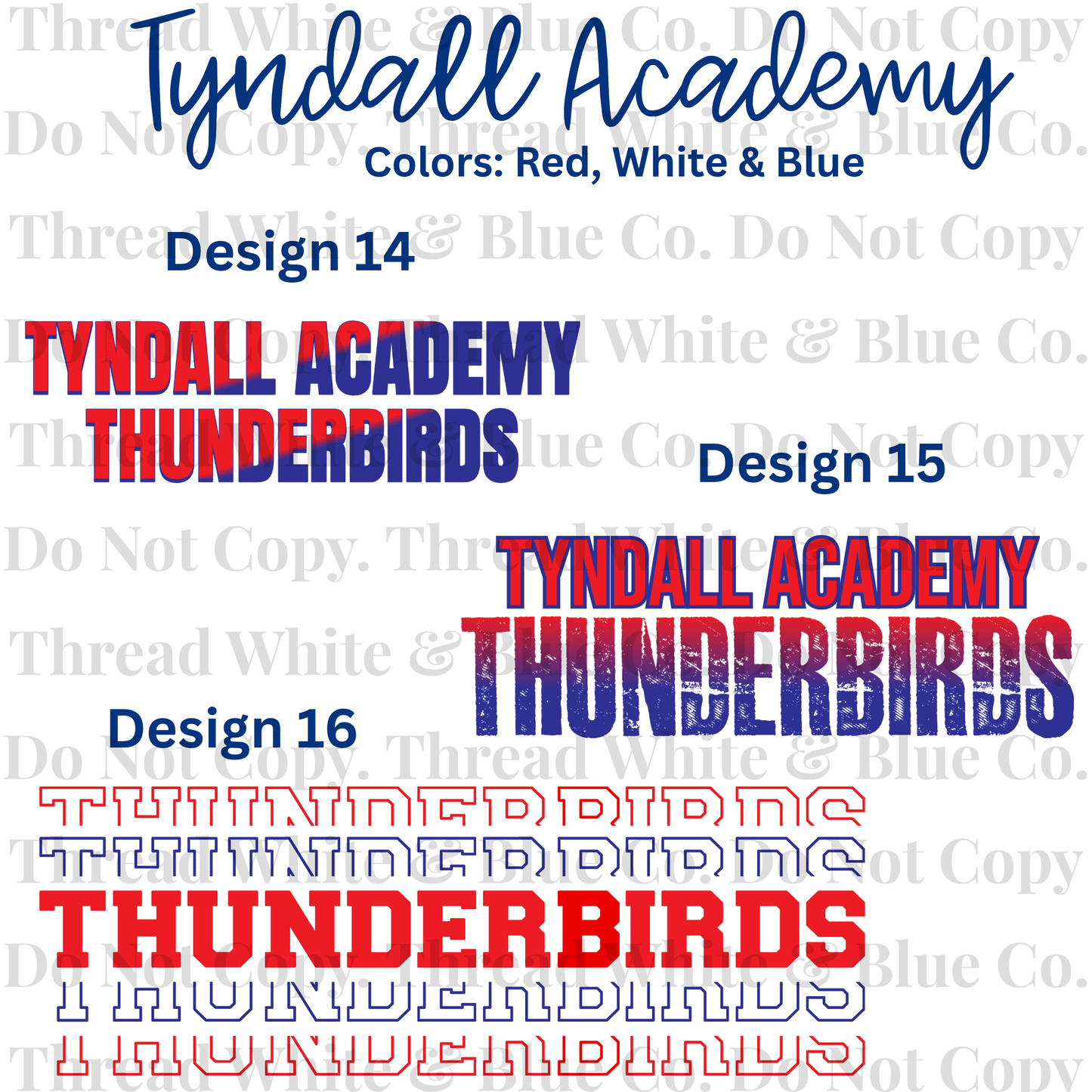 Tyndall Academy Sweatshirt & Hoodies