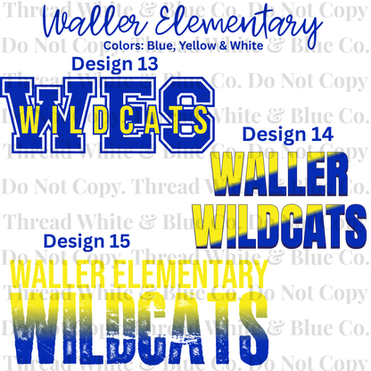 Waller Elementary Tees