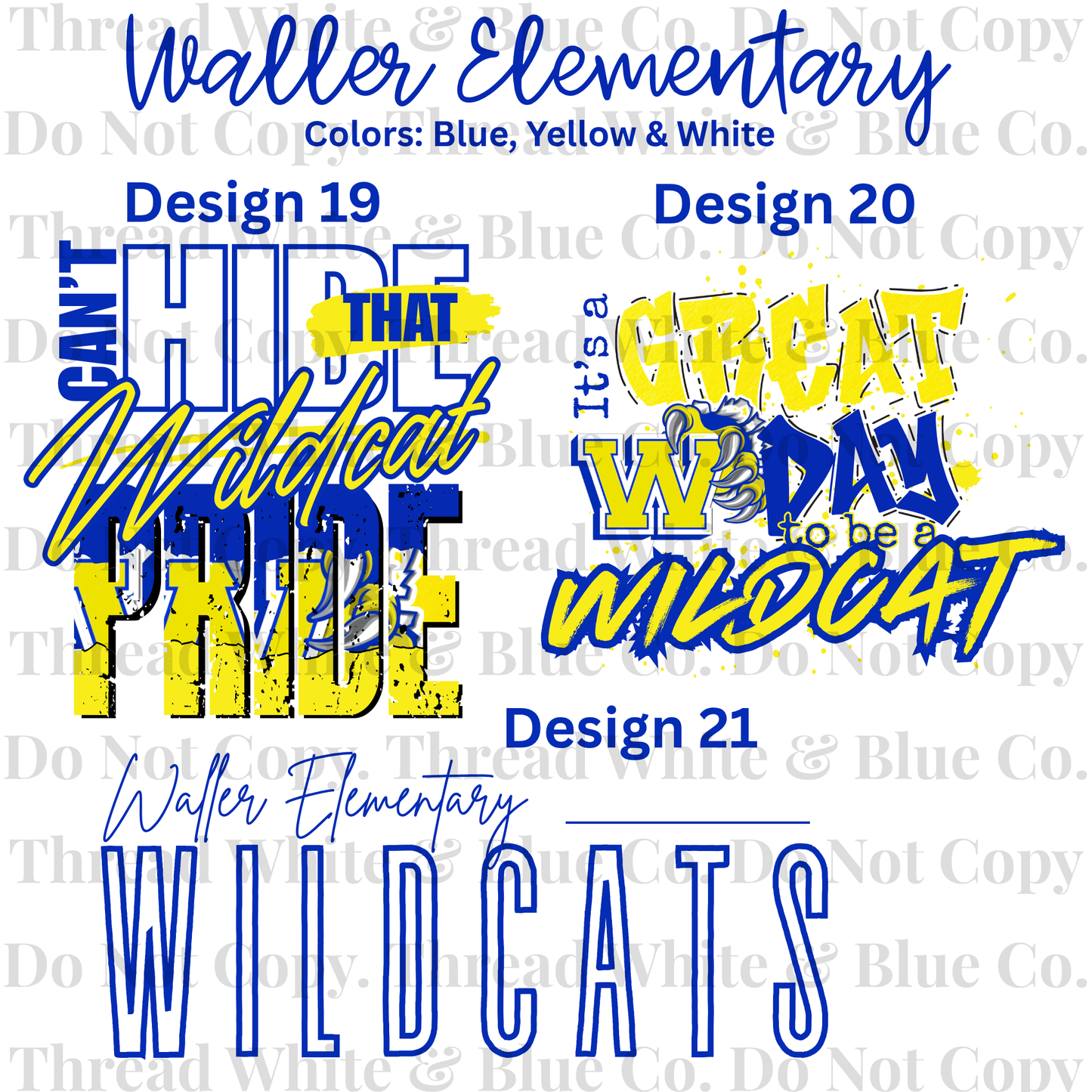 Waller Elementary Tees