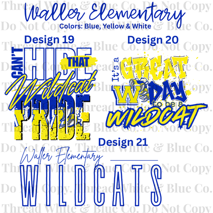 Waller Elementary Tees