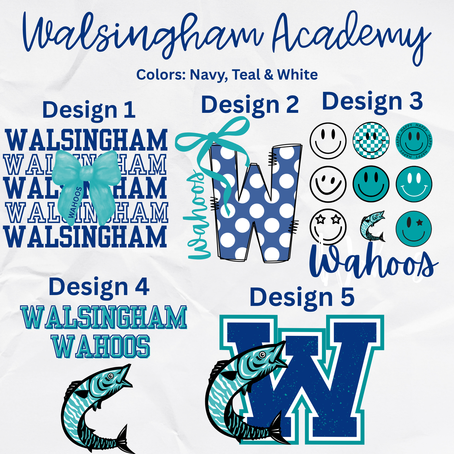 Walsingham Academy Tees