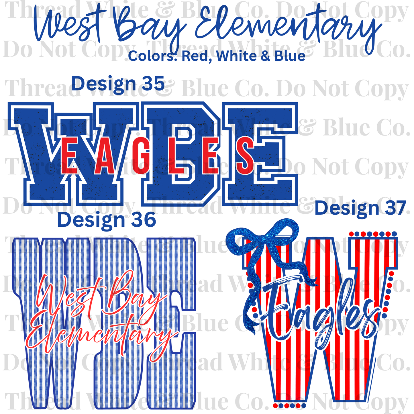 West Bay Elementary School Tees