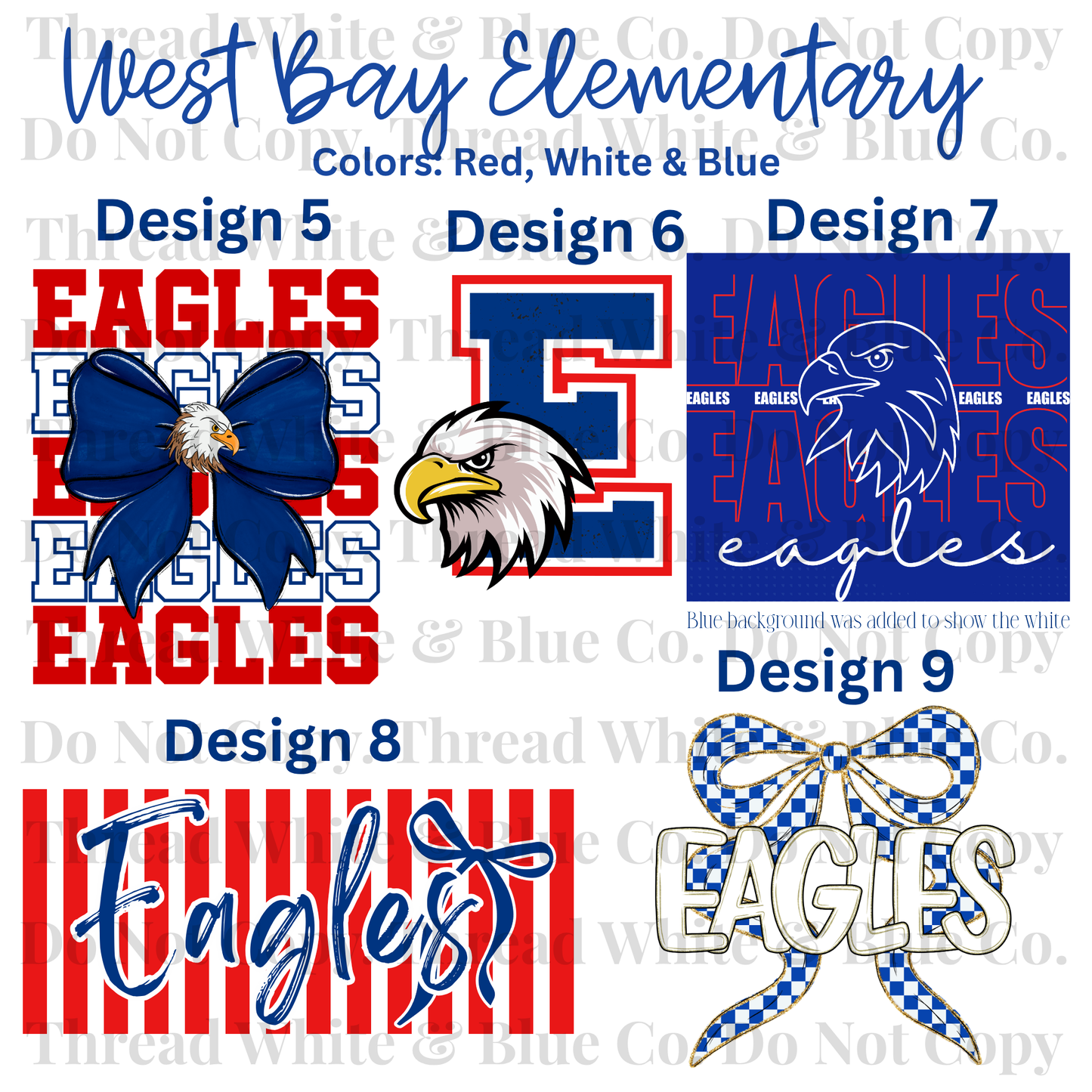 West Bay Elementary School Tees