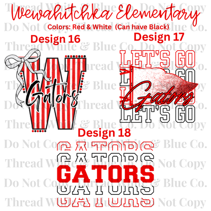 Wewahitchka Elementary School Dri-Fit Tees