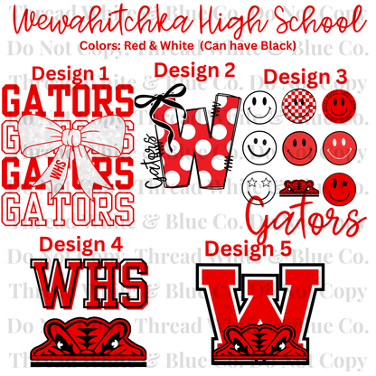 Wewahitchka High School Dri-Fit Tees