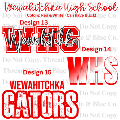Wewahitchka High School Dri-Fit Tees