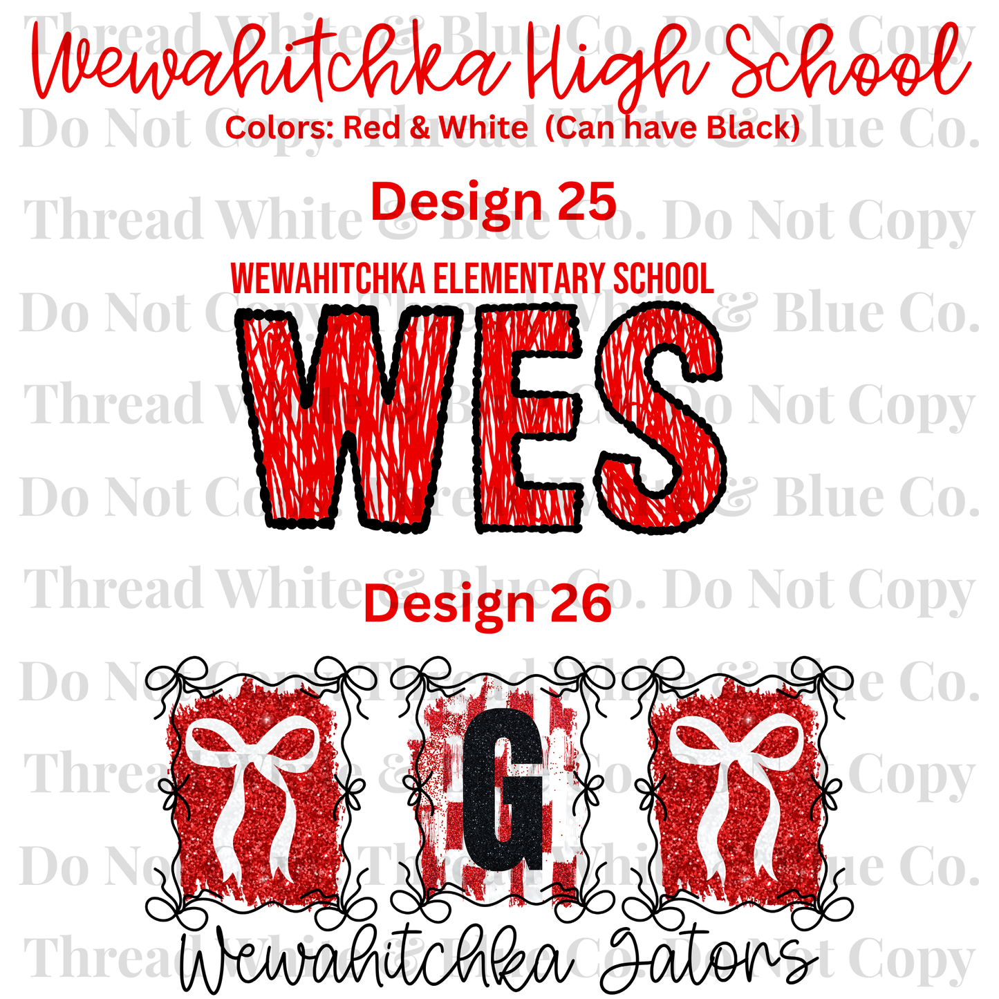 Wewahitchka High School Dri-Fit Tees