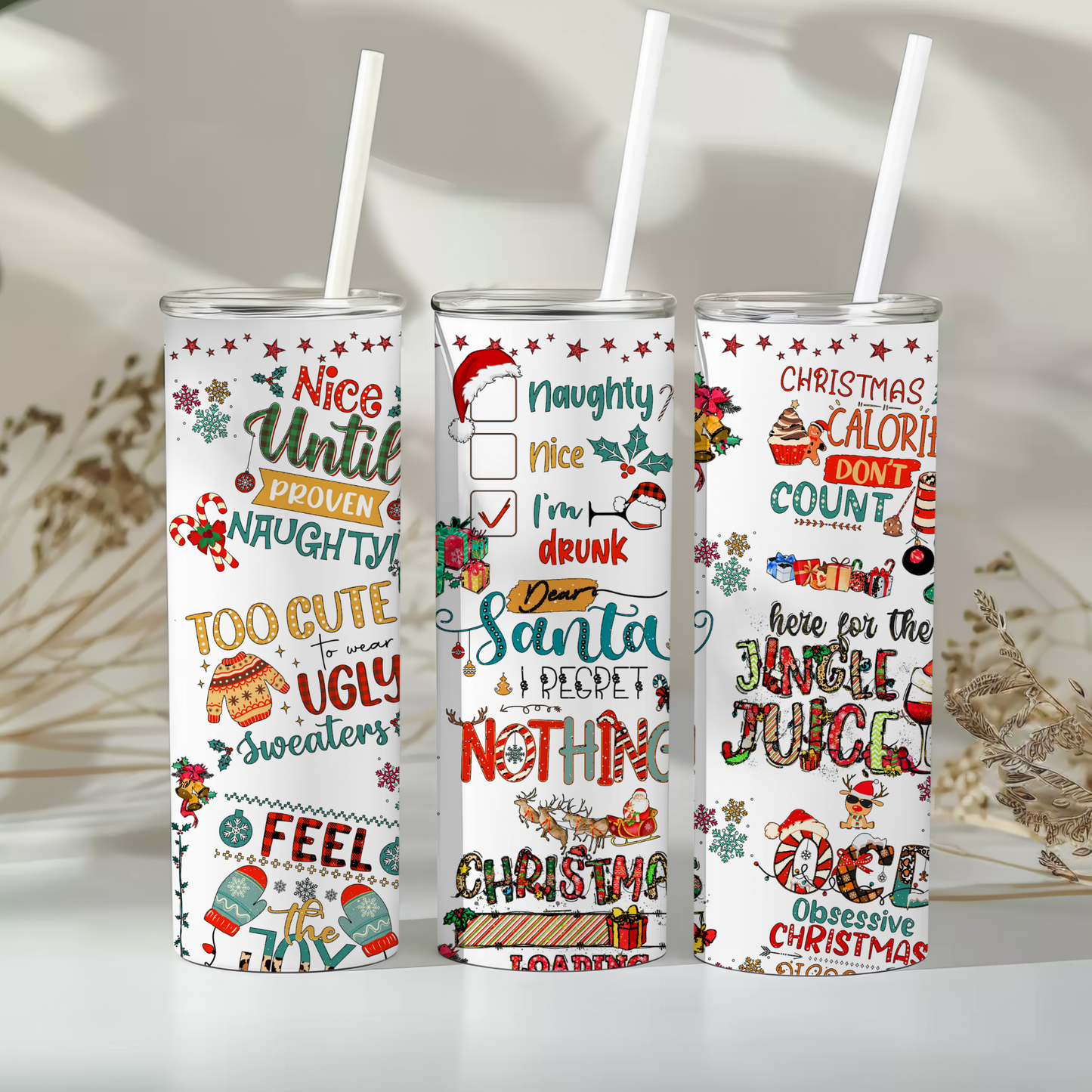 🎄 Funny Christmas Tumbler