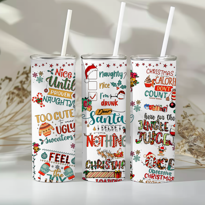 🎄 Funny Christmas Tumbler