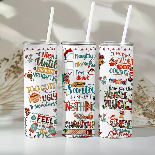 🎄 Funny Christmas Tumbler