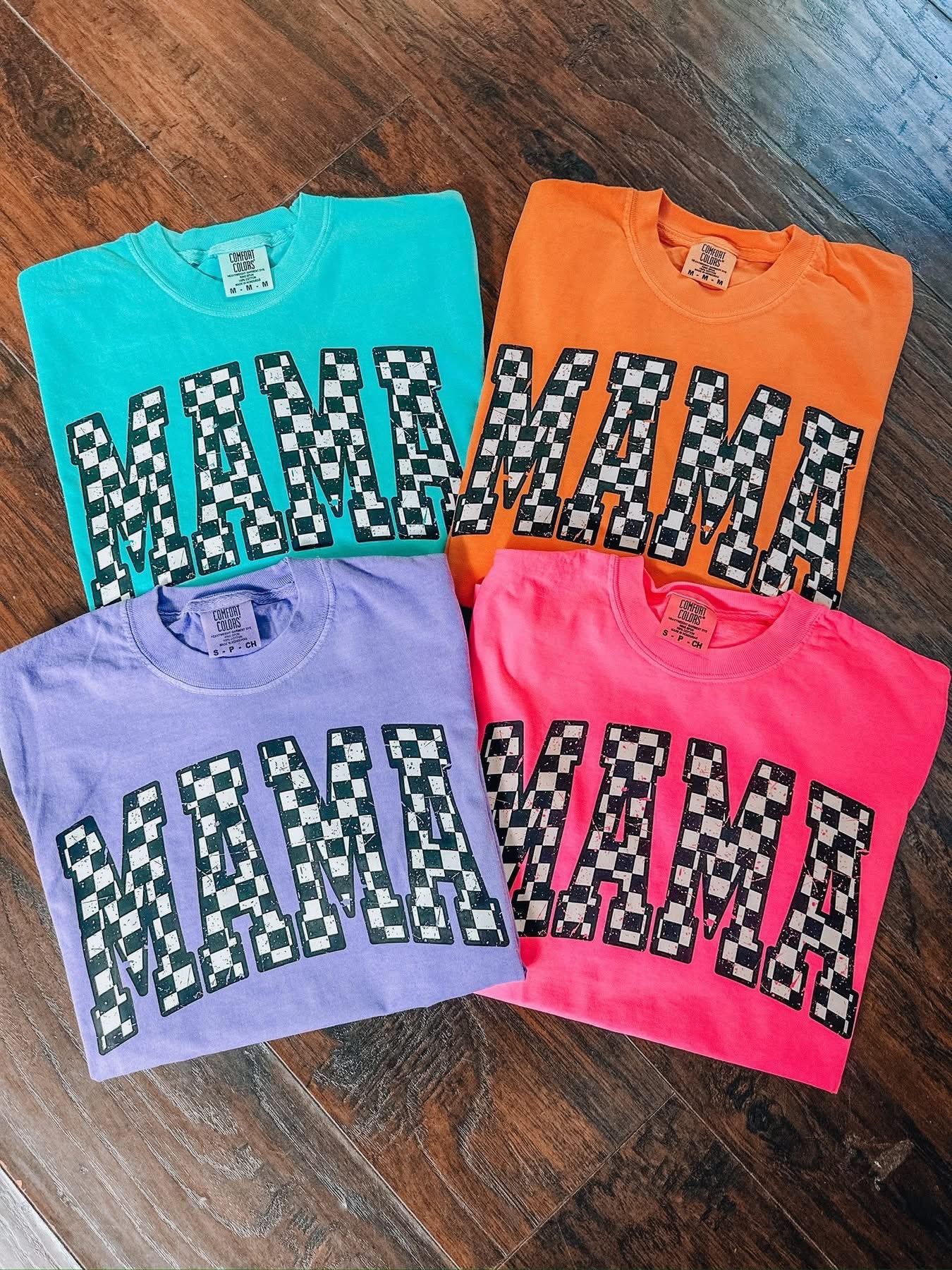 Comfort Colors Mama & Mini tees
