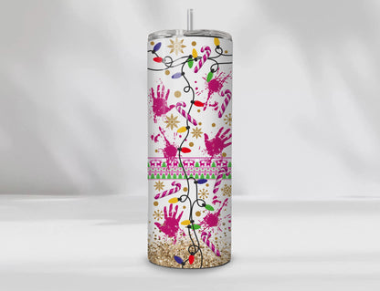 🔪🎄 "Leighin’ or Slayin’" 20 oz Stainless Steel Tumbler – Funny Christmas & True Crime