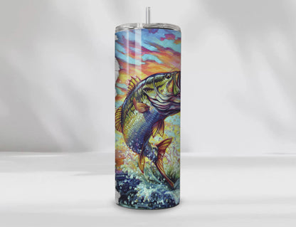 20 oz Fishing Tumbler