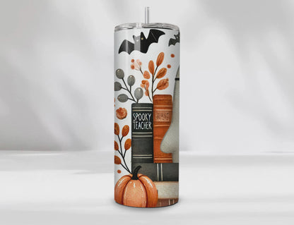 Spooky Teacher Ghost Tumbler