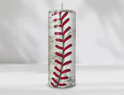 Baseball 20 oz Tumbler – Sports-Inspired Stainless Steel Insulated Cup
