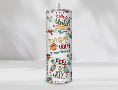 🎄 Funny Christmas Tumbler