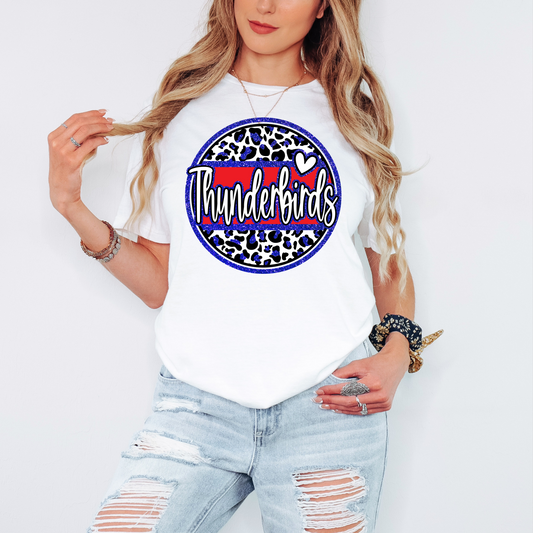 Tyndall Academy Thunderbirds T-Shirt – Show Your School Spirit with Pride