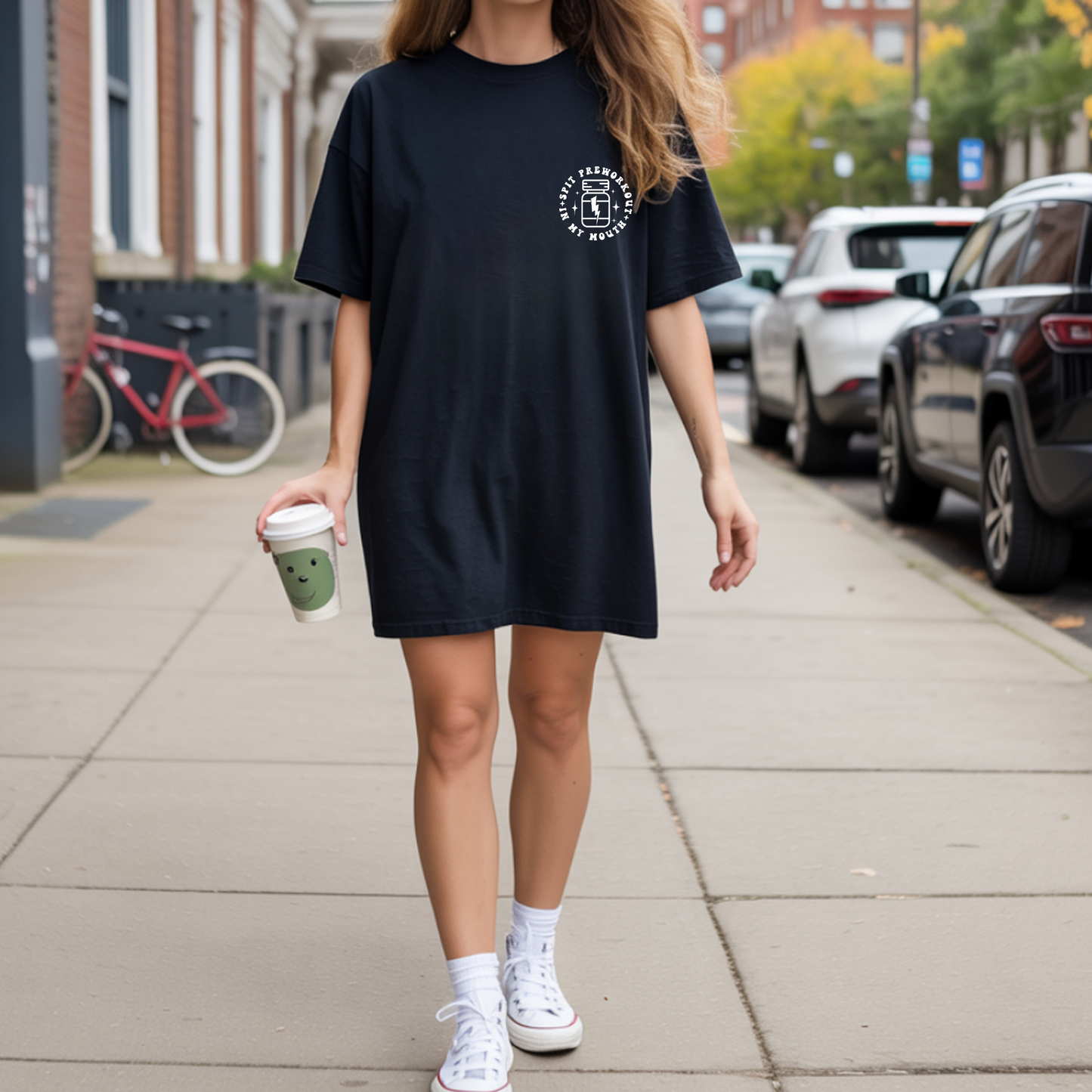 Spit Pre-Workout in My Mouth Oversized Comfort Colors T-Shirt