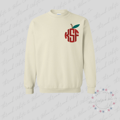 Personalized Teacher Crewneck Sweatshirt