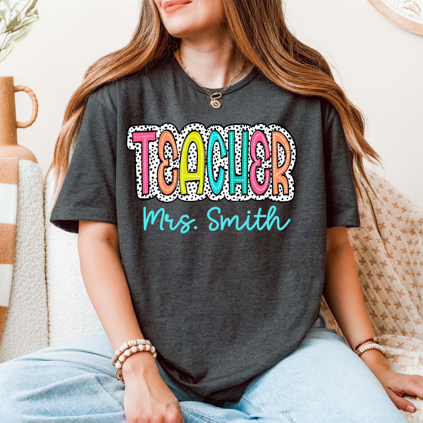 Personalized Teacher T-Shirt