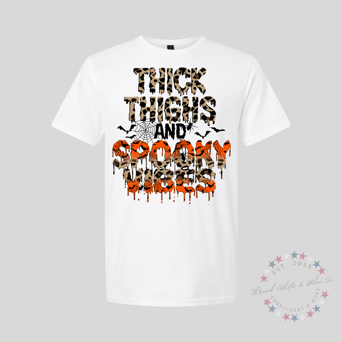 Thick Thighs and spooky vibes T-shirt