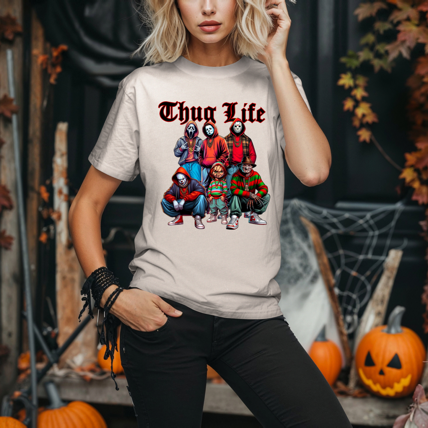 Thug Life Halloween T-Shirt (unisex)