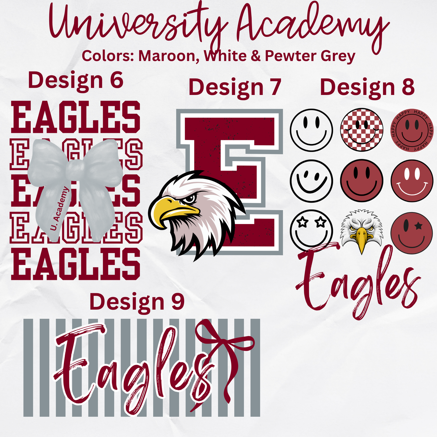 University Academy Tees