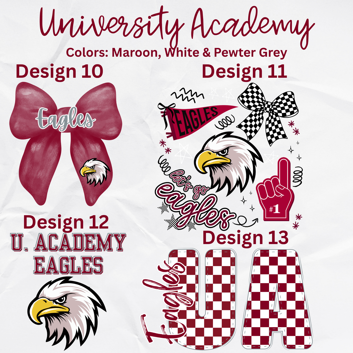 University Academy Tees